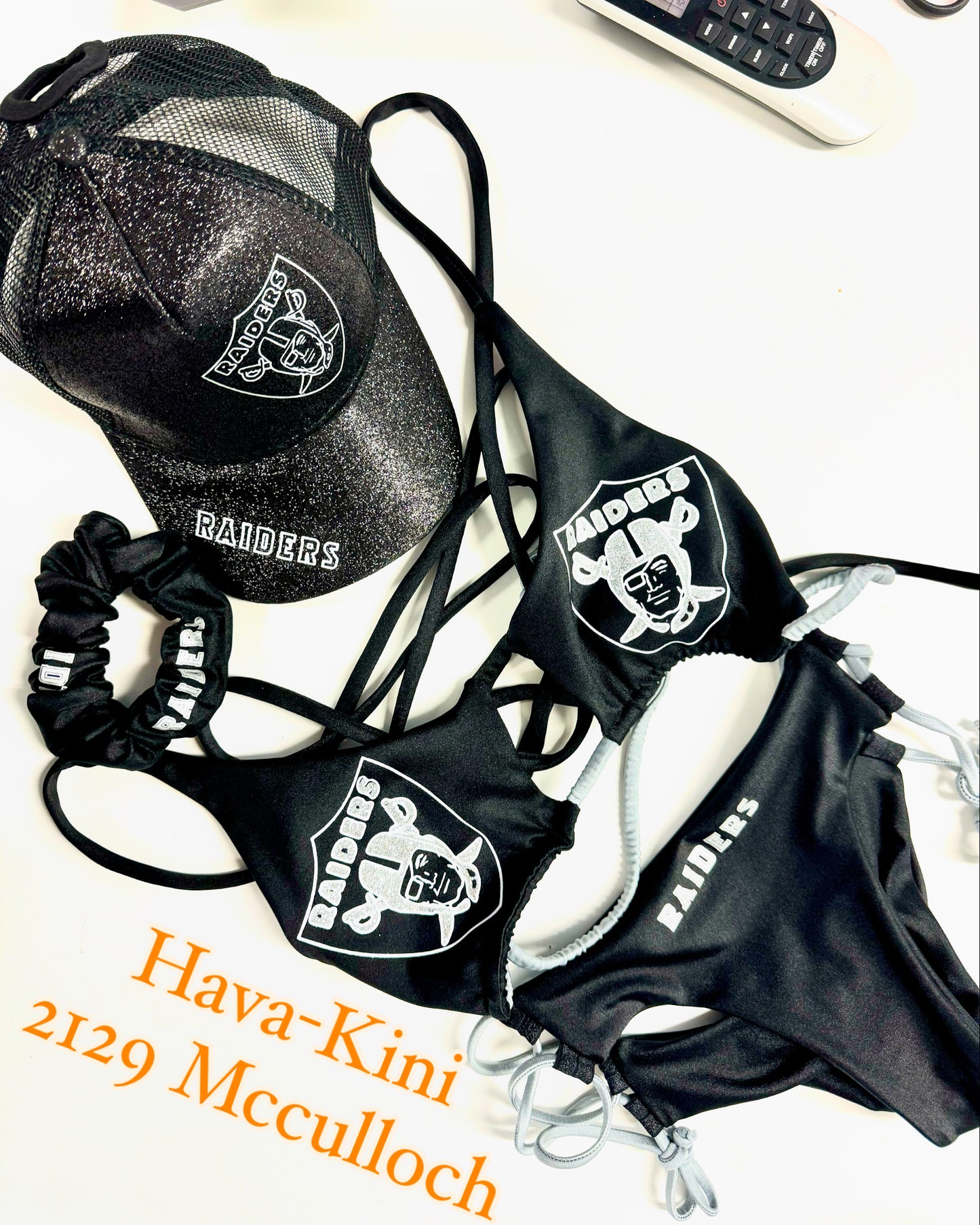 football inspired bikini