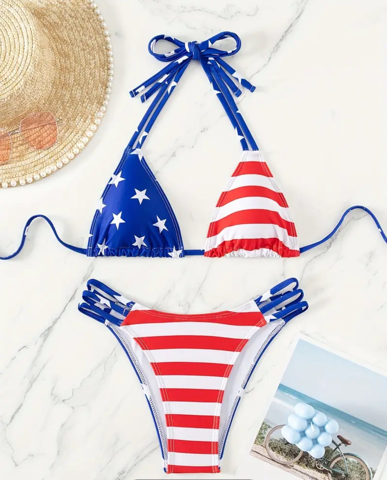 American Flag Bikini