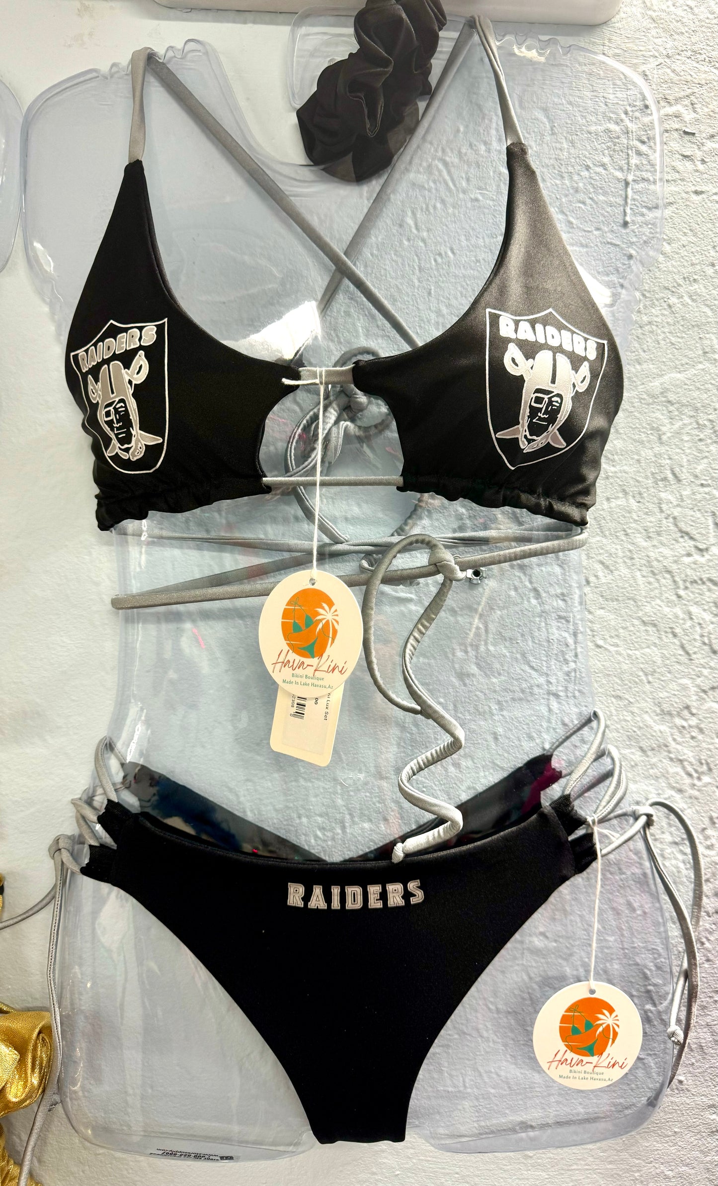 football inspired bikini